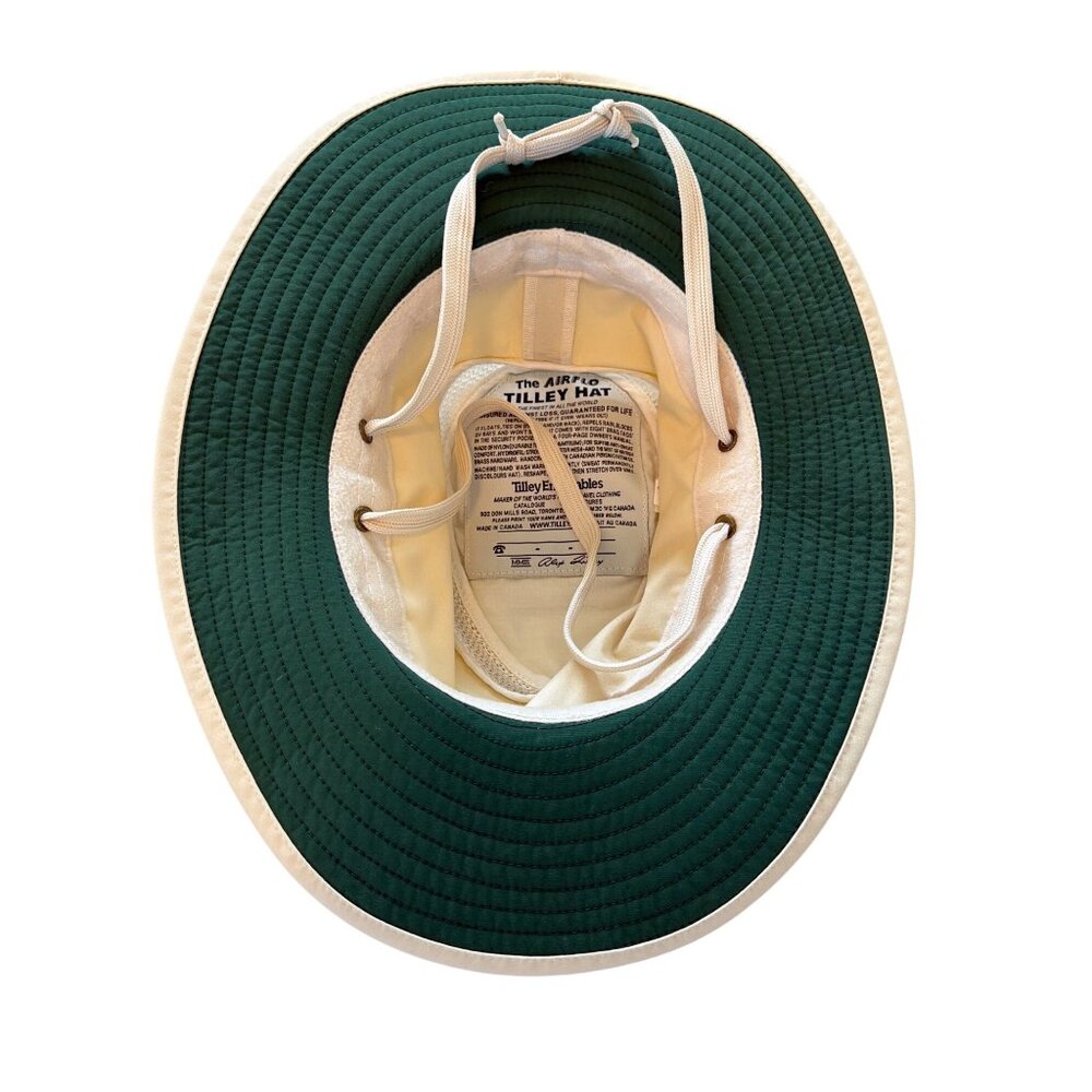 New Tilley LTM6 AIRFLO Sun Hat 7 1/4 58cm Medium Light Stone MSRP$99 - Picture 6 of 17